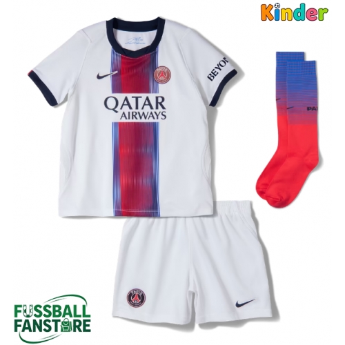 Paris Saint-Germain Ferran Torres #9 Replik Auswärtstrikot Kinder 2026-27 Kurzarm (+ Kurze Hosen)